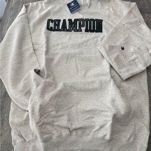 Champion Men's Light Gray hooded Sweatshirt NWT 2XLT